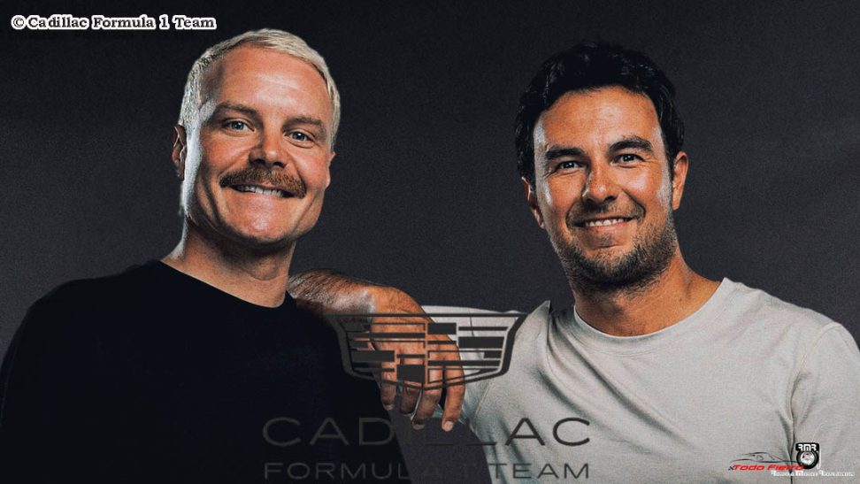 Cadillac Confirma a Perez y Bottas como sus pilotos oficiales en su estreno en la F1