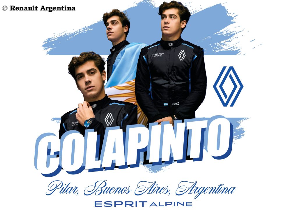 Renault Argentina te invita a que personalices tus Merchandising de Colapinto