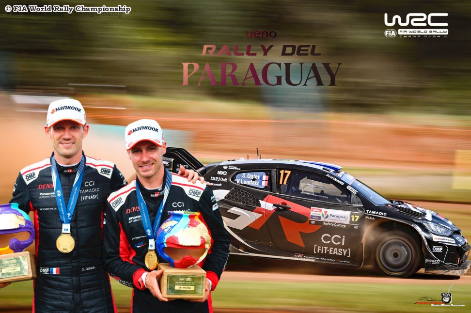 Doblete de Toyota en la primera carrera del WRC en Paraguay