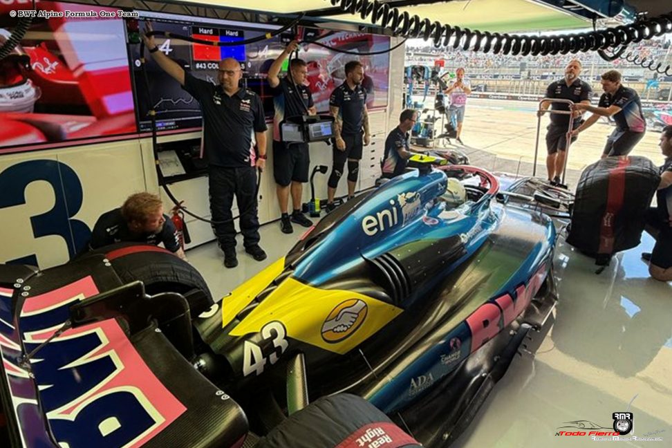 Franco Colapinto: “Me costó encontrar agarre, sobre todo al acelerar”