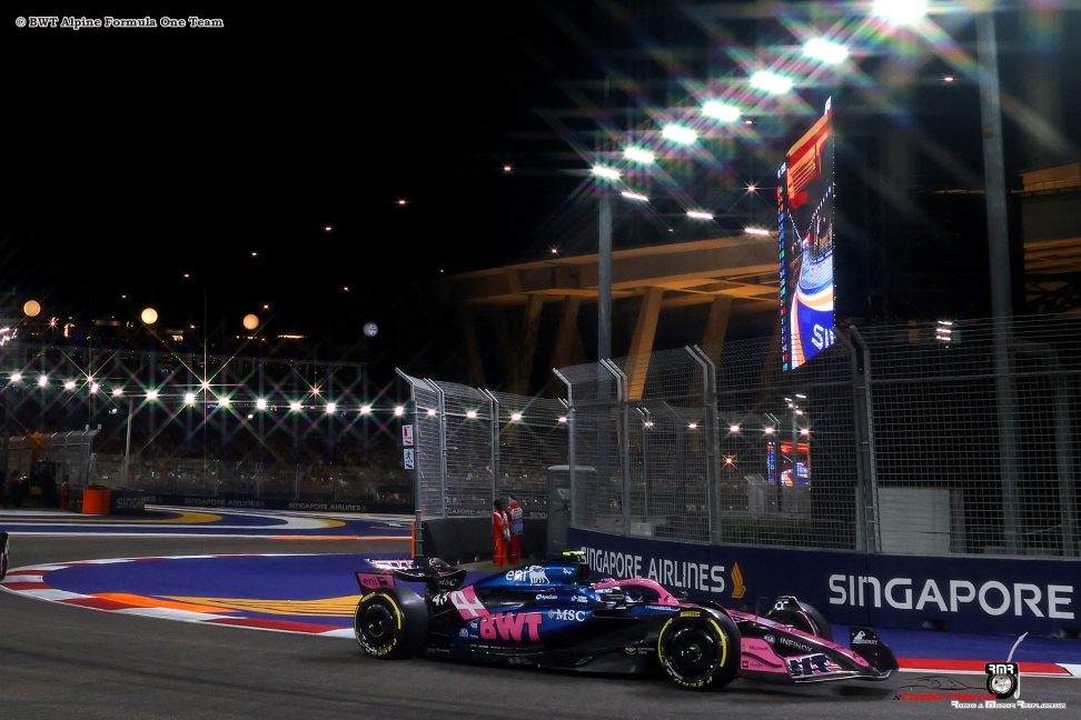 GP de Singapur: Estrategia arriesgada en un coche sin rendimiento