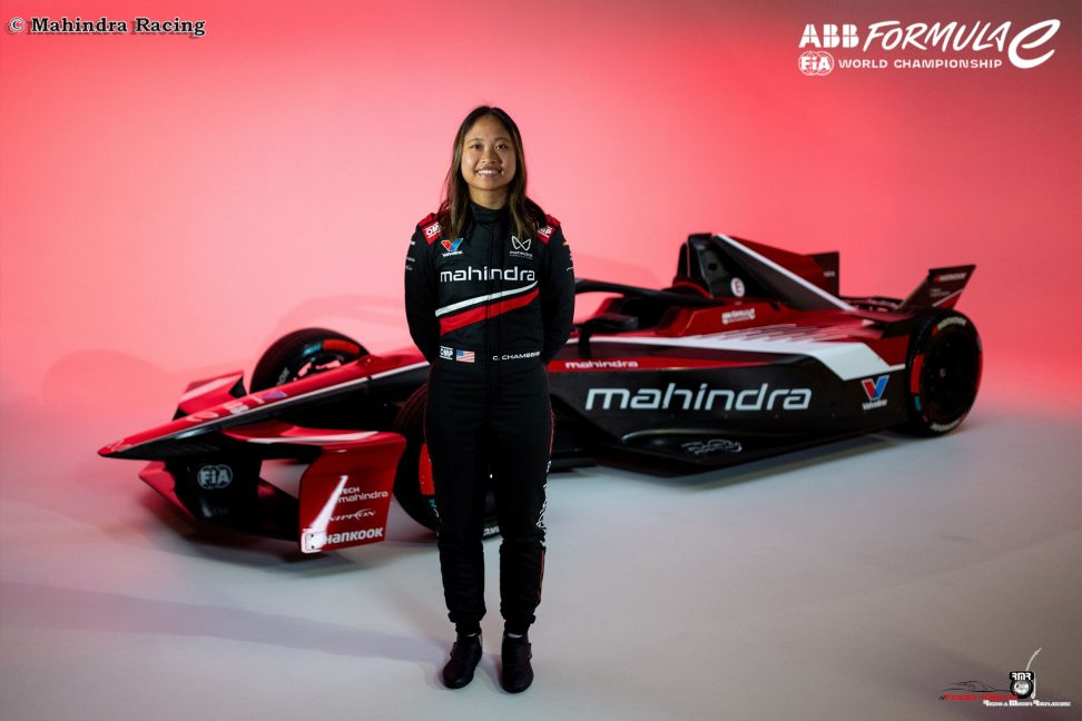 Chambers probará el Mahindra M12Electro durante las pruebas de pilotos mujeres