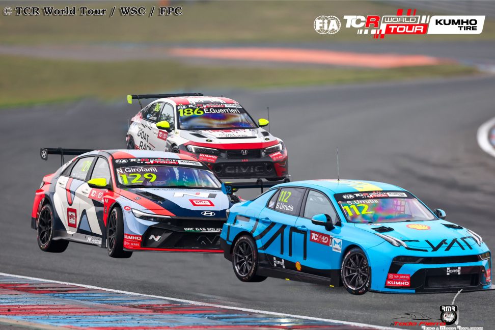 Los resultados de la Carrera 1 aseguran los tres primeros lugares rioplatenses para la carrera 2 del TCR World Tour en China